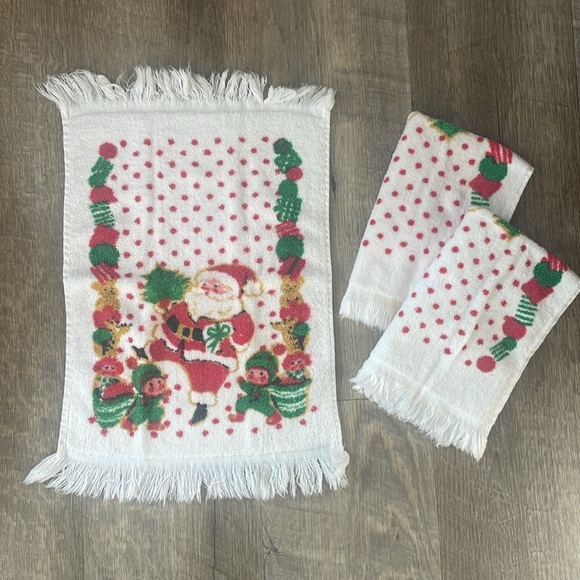Vintage Other - 🎄•| vintage cannon holiday towel bundle